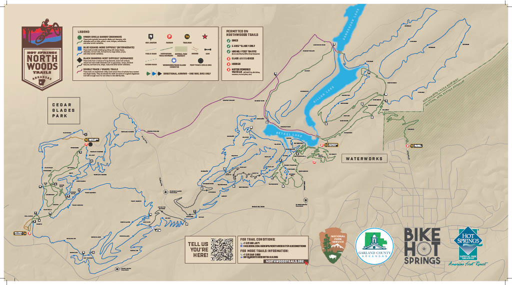 3D Topographic Trail Maps
